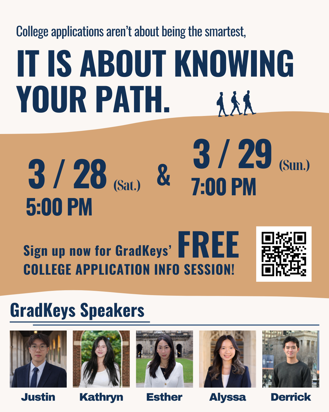 GradKeys Event Poster